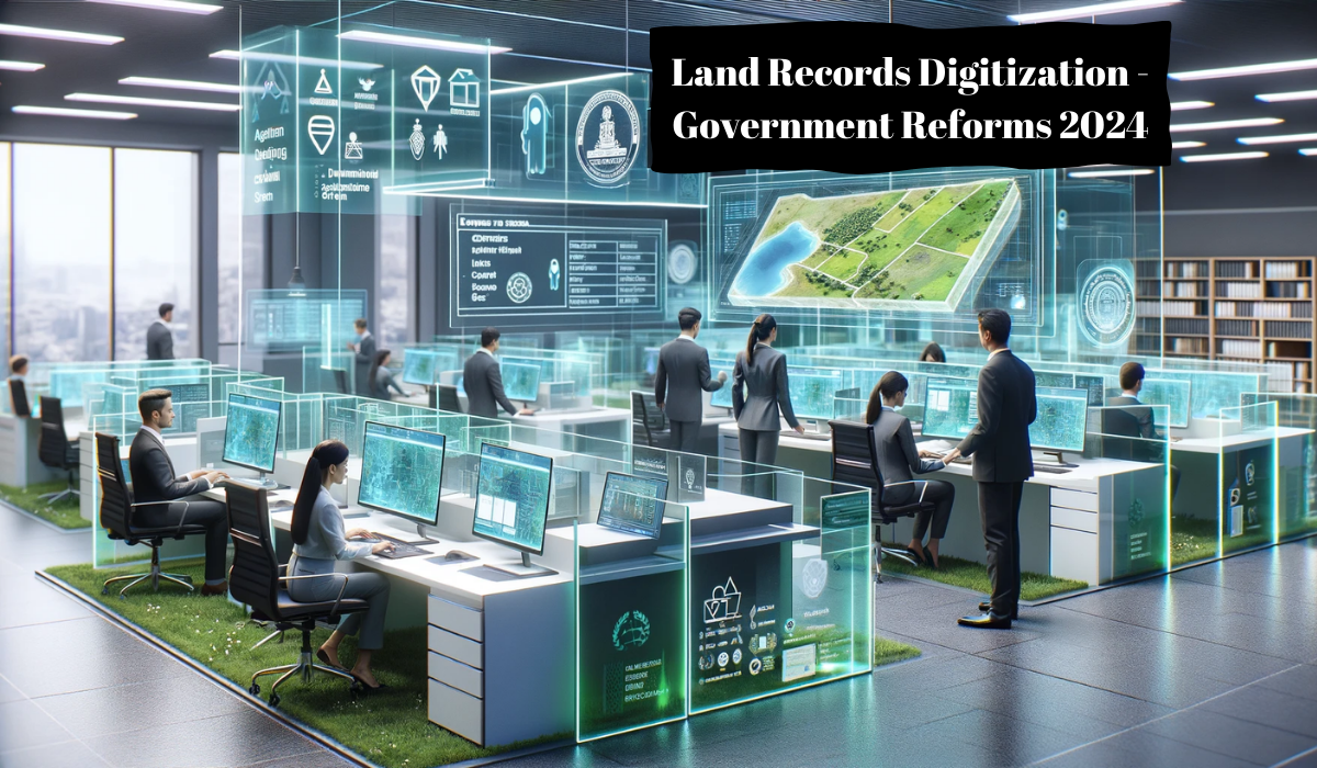 Land Records Digitization - Government Reforms 2024